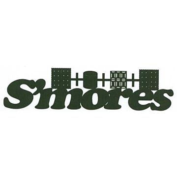Laser Lady - S'mores Title (Black)