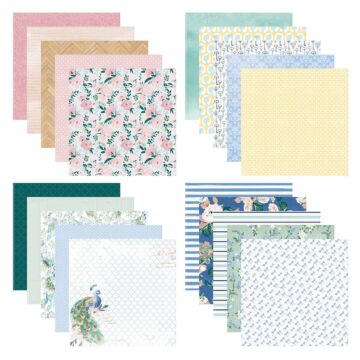 Spellbinders 6X6 Designer Paper Pad, Belleview