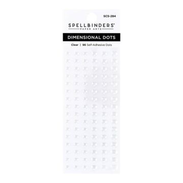 Spellbinders Dimensional Enamel Dots, Clear