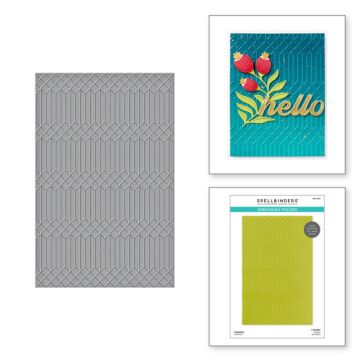 Spellbinders Embossing Folder, Fresh Picked - Columns