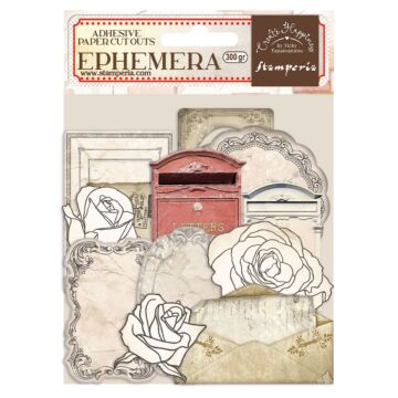 Stamperia Create Happiness Ephemera, Christmas Letters