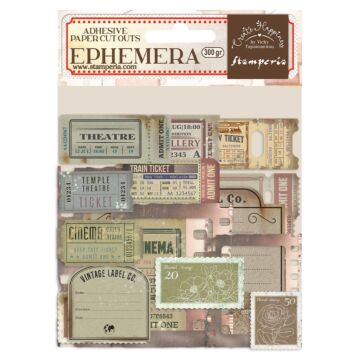 Stamperia Create Happiness Ephemera, Christmas Tickets