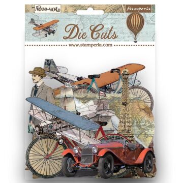 Stamperia Die Cuts, Around The World