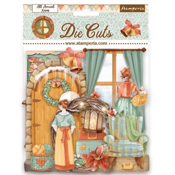 Stamperia Die Cuts, All Around Christmas