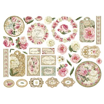 Stamperia Die Cuts, Precious