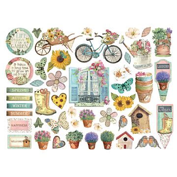 Stamperia Die Cuts, Garden