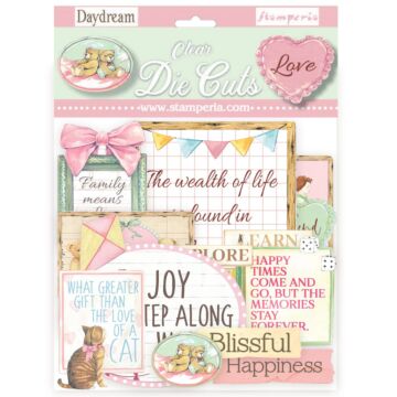 Stamperia Clear Die Cuts, Daydream