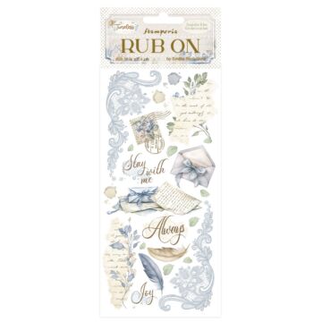 Stamperia Rub-on, Timeless - Letters