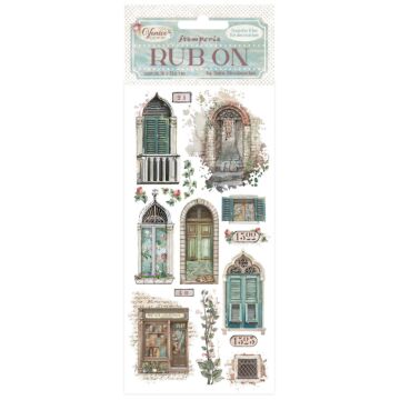Stamperia Rub-on, Venice City of Art - Doors and Windows