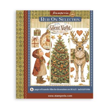 Stamperia Silent Night Rub-on Selection