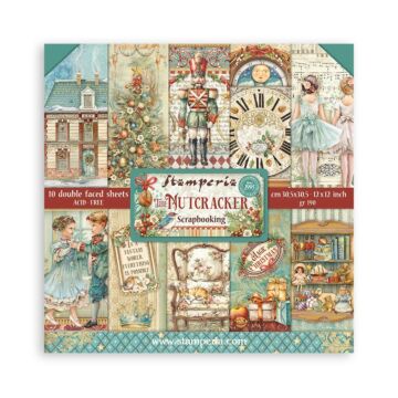 Stamperia 30.5X30.5cm (12"X12") Paper Pad, The Nutcracker