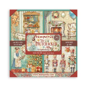 Stamperia 30X30cm (12"x12") Maxi Paper Pack, The Nutcracker