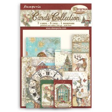 Stamperia Cards Collection, Christmas Greetings