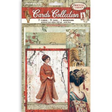 Stamperia Oriental Garden Cards Collection