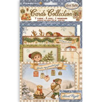 Stamperia Silent Night Cards Collection