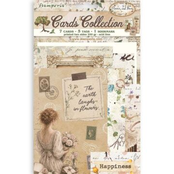 Stamperia Flowers and Poems Cards Collection