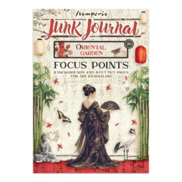 Stamperia Oriental Garden Junk Journal Focus Points