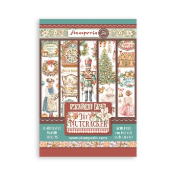 Stamperia A5 Washi Pad, The Nutcracker