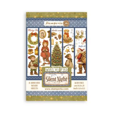 Stamperia Silent Night A5 Washi Pad