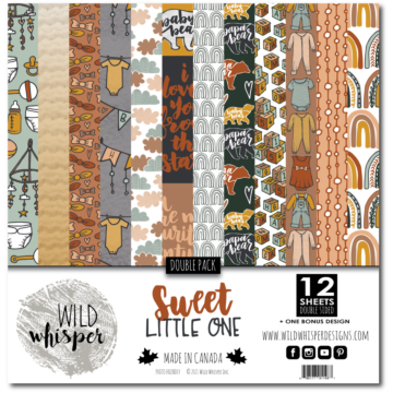 Wild Whisper - SWEET LITTLE ONE - DOUBLE 12X12 PAPER PACK