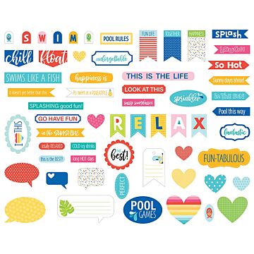 Bella Blvd - Splash Zone Collection - Ephemera - Words