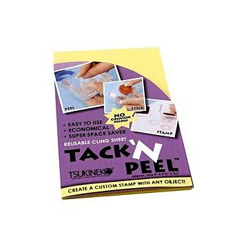 Tsukineko Tack 'N Peel reusable cling sheet 4 x 6.5 TSU-TP001