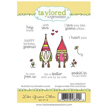 Taylored Expressions Cling Stamp, Like Gnome Other