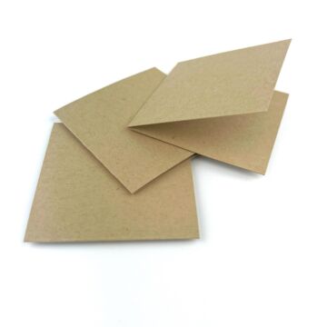 Taylored Expressions 3X3 Notecards, Toffee (Set of 10)