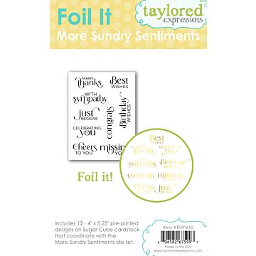 Taylored Expressions Foil It