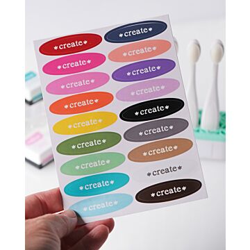 Taylored Expressions Blender Brush Create Color Labels