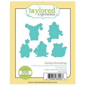 Taylored Expressions Holiday Grumplings Die