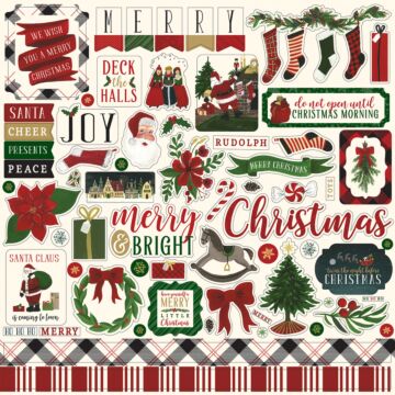 Echo Park - 'Twas the Night Before Christmas Element Sticker Vol. 2