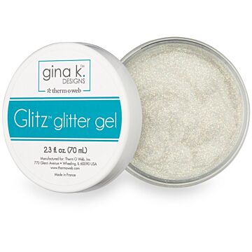 Therm-O Web Gina K. Designs Glitz Glitter Gel, Iridescent (2.3oz)