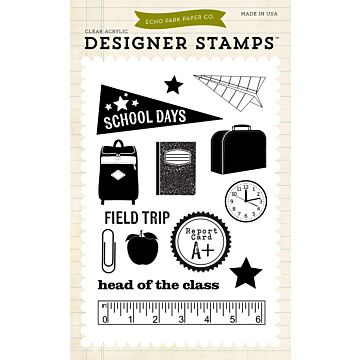 Echo Park Teacher's Pet: School Days 4x6 Stamp
