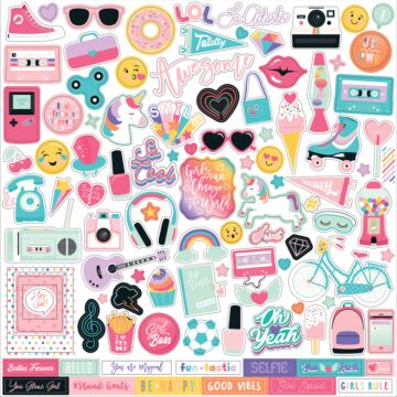 Echo Park - Teen Spirit Girl Element Sticker