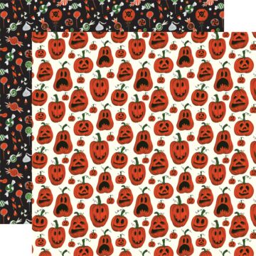 Echo Park - Trick or Treat - 12x12 double sided paper Pumpkins