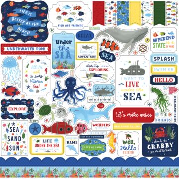 Echo Park - Under Sea Adventures Element Sticker