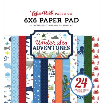 Echo Park UNDER SEA ADVENTURES 6X6 PAPER PAD