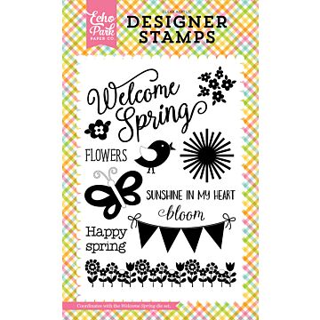Echo Park - Welcome Spring Stamp Set