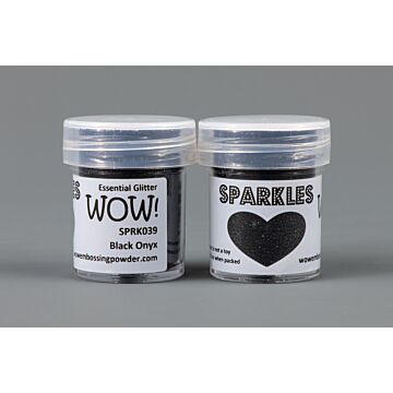 WOW Sparkles Glitter, Black Onyx