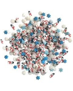 Buttons Galore Sprinkletz Embellishments 12g Wintry Mix