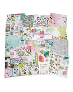 49 And Market Collection Bundle With Custom Chipboard-Kaleidoscope