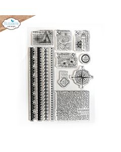 Elizabeth Craft Designs Clear Stamp, Travel & Postage