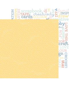 Kaisercraft - Crafternoon Double-Sided Cardstock 12"X12" Crafty