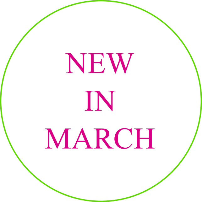 New in March